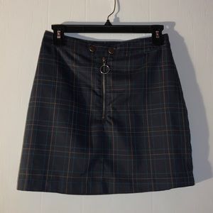 PLAID SKIRT